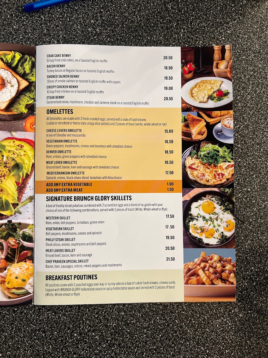Menu - Brunch Glory photo 8